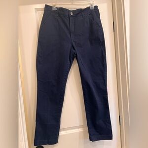 Caslon Stretch Cotton Chino Pants, Navy (Nordstrom)